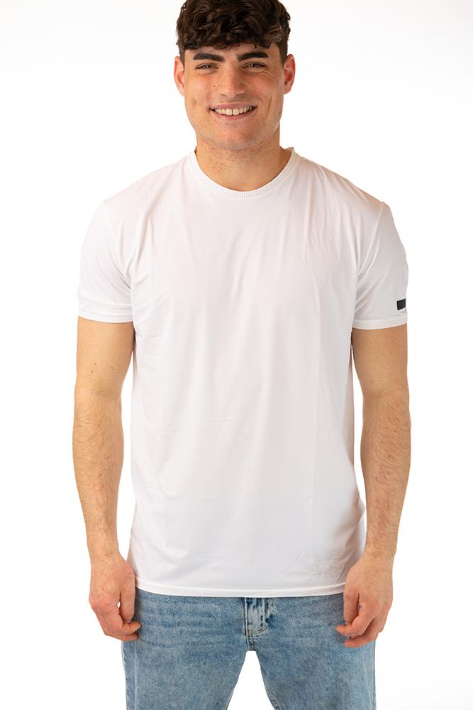 MAGLIA T-SHIRT UOMO BIANCO 24209 09 RRD